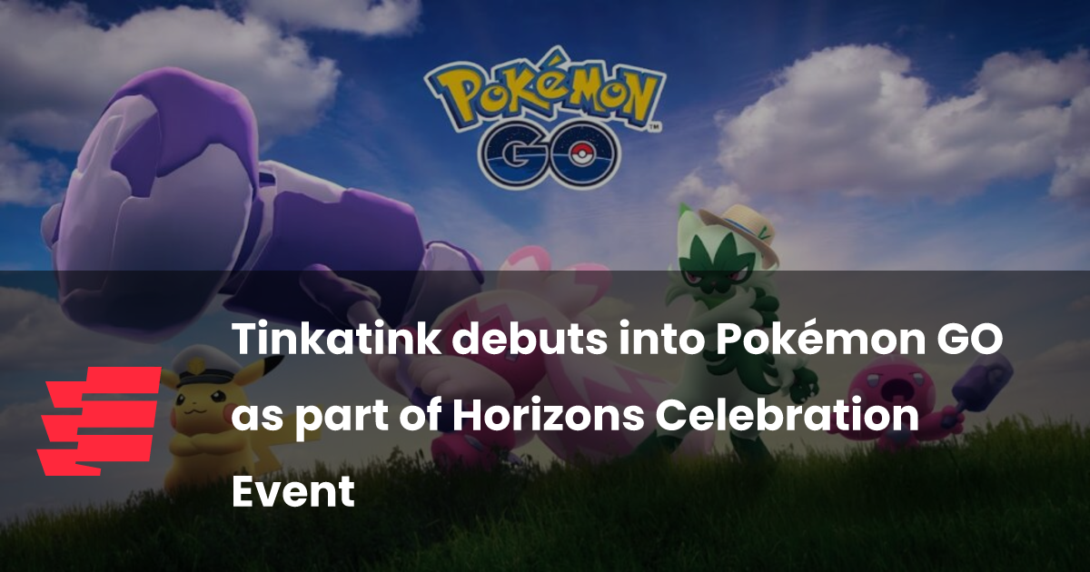 Tinkatink debuts into Pokémon GO as part of Horizons Celebration Event