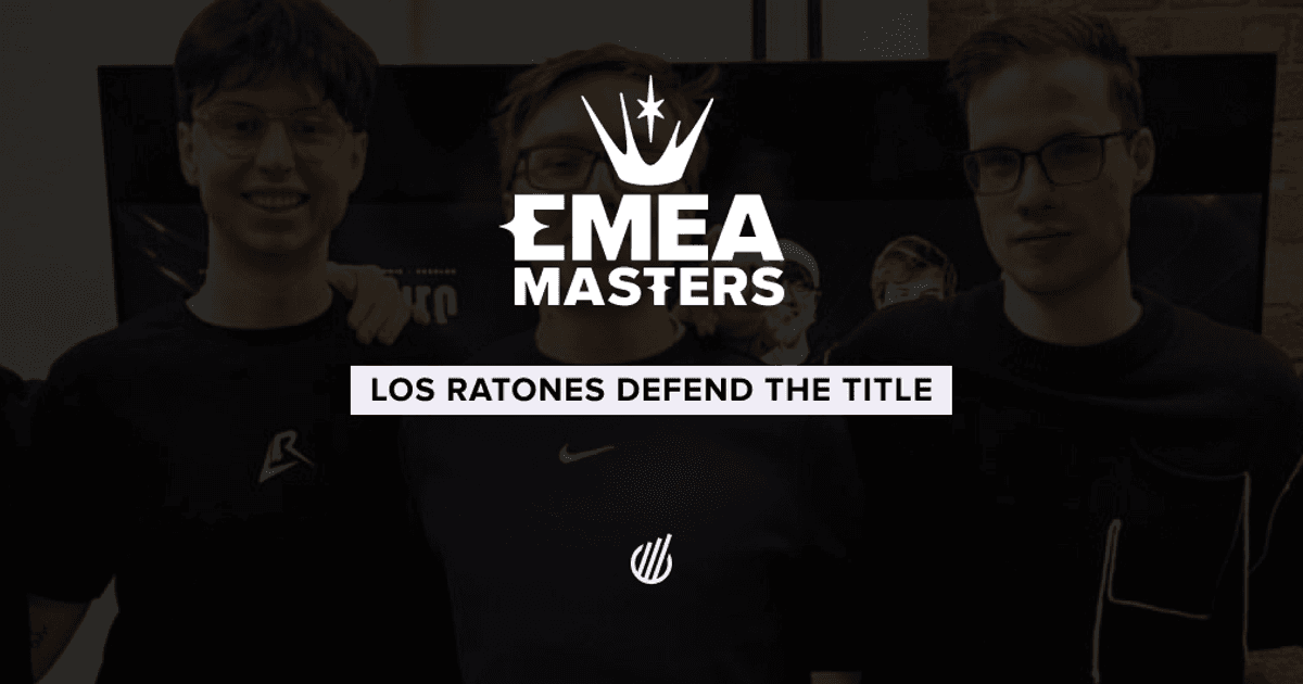 Los Ratones Secure EMEA Masters Spring 2025 Title as Event Viewership Declines to 277K Peak