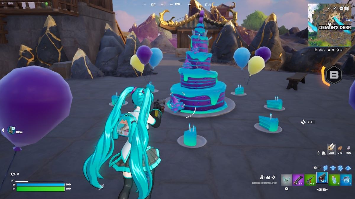 How To Throw Birthday Presents In Fortnite