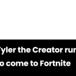 Tyler, the Creator pourrait bientôt débarquer sur Fortnite Tyler the Creator rumored to come to Fortnite