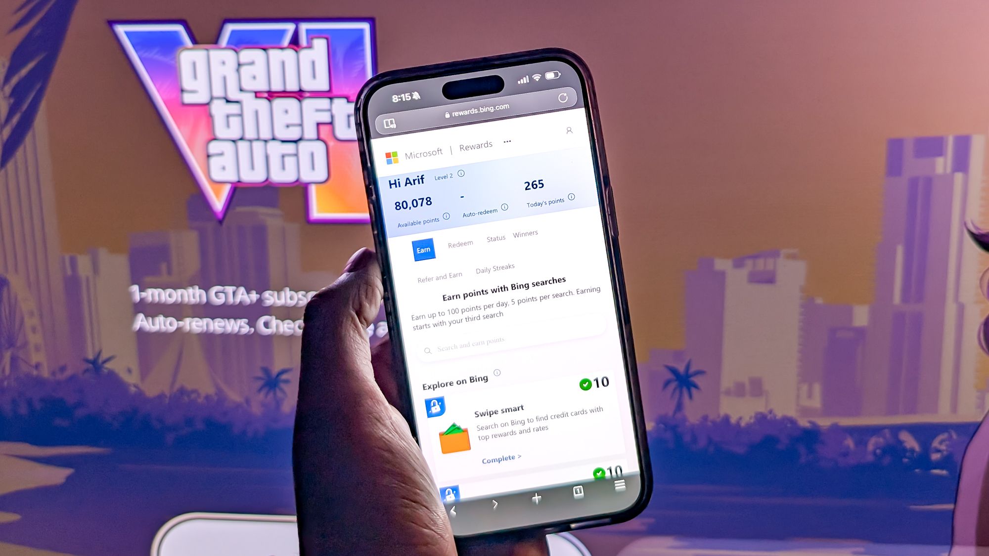 I grinded enough Microsoft reward points to get GTA 6 for free — here's how you can do it too