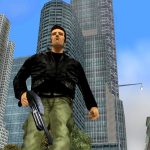 GTA Trilogy : Le studio admet que beaucoup ont apprécié les remasters, malgré les critiques. GTA 3 protagonist Claude walks through Liberty City with a shotgun in hand