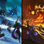 D&D : Des collaborations étonnantes avec World of Warcraft et Star Wars ! Art of World of Warcraft raid bosses, the Lich King on the left and Ragnaros on the right.