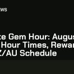 Fortnite Gem Hour: August 8 Power Hour Times, Rewards and NZ/AU Schedule