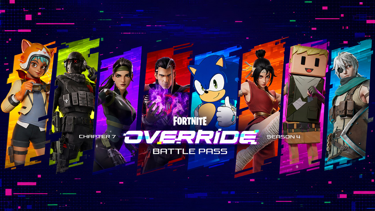 Fortnite Override Battle Pass Overview – All Skins, Emotes & Cosmetics Confirmed