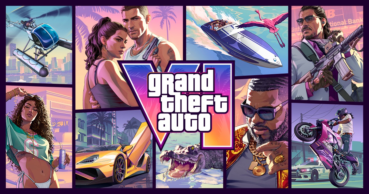 Official Grand Theft Auto VI key art from Rockstar Games