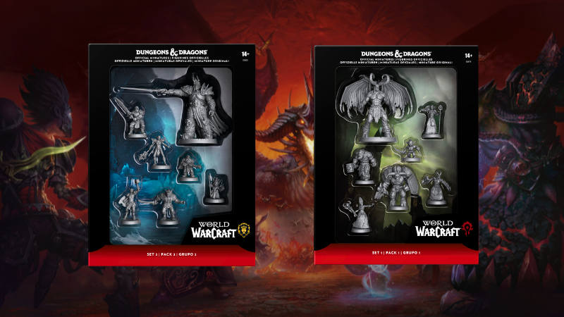 New D&D World of Warcraft Miniatures Revealed