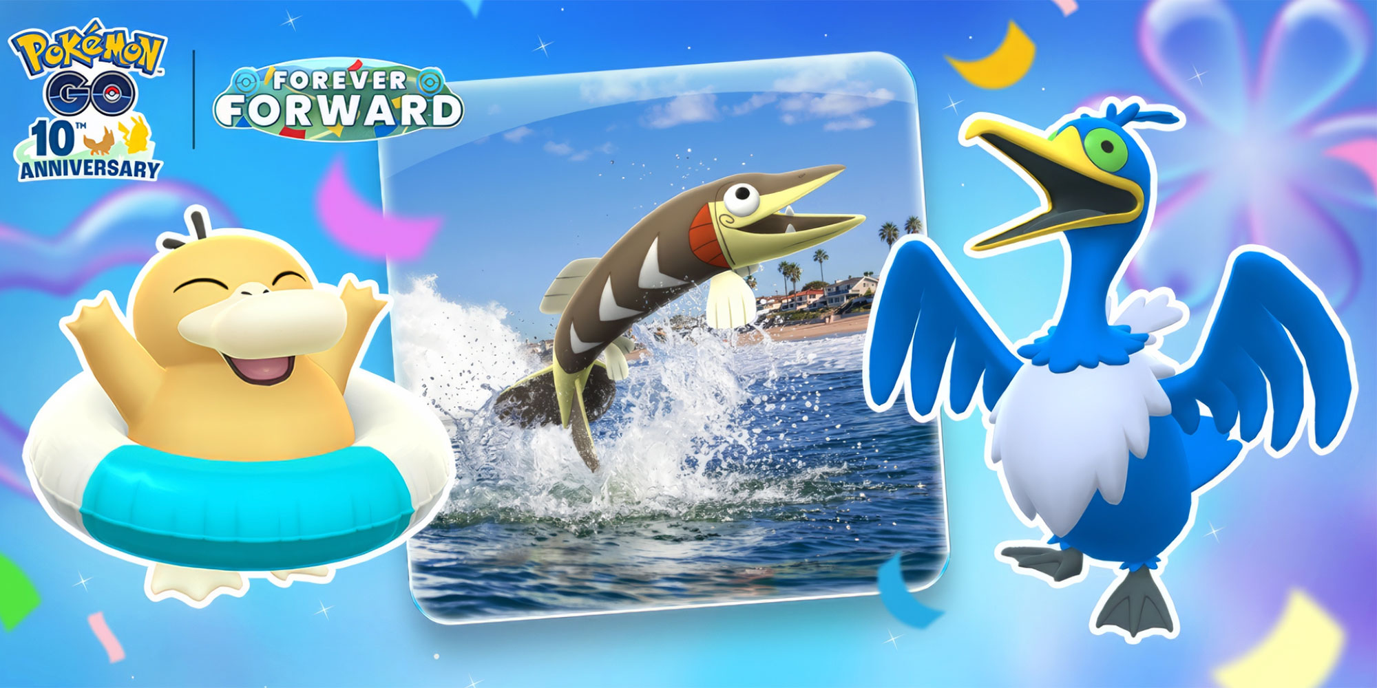 Pokémon GO's Water Festival Debuts Two New Pokemon in the Mobile Game