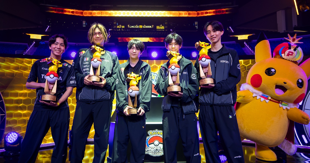 "ZETA DIVISION" Pokémon Unite Division Wins Its First World Championship Title at the "Pokémon World Championships 2026"! Climbing Back from 5th Place in the Japanese Nationals to Become World Champions