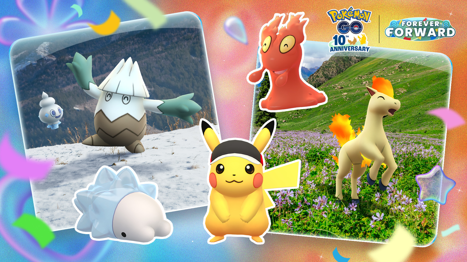 Shiny Snom Worms into Pokémon GO’s Summer Marathon: Arctic Embers Event