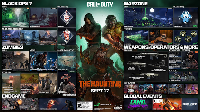 Call of Duty: Black Ops 7 Season 6 Launches September 17th, New Maps The Haunting and More Detailed