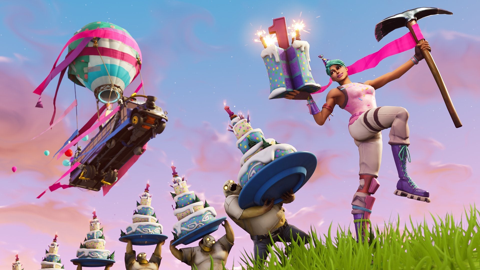 All Fortnite Birthday Free Rewards & How to Get Them