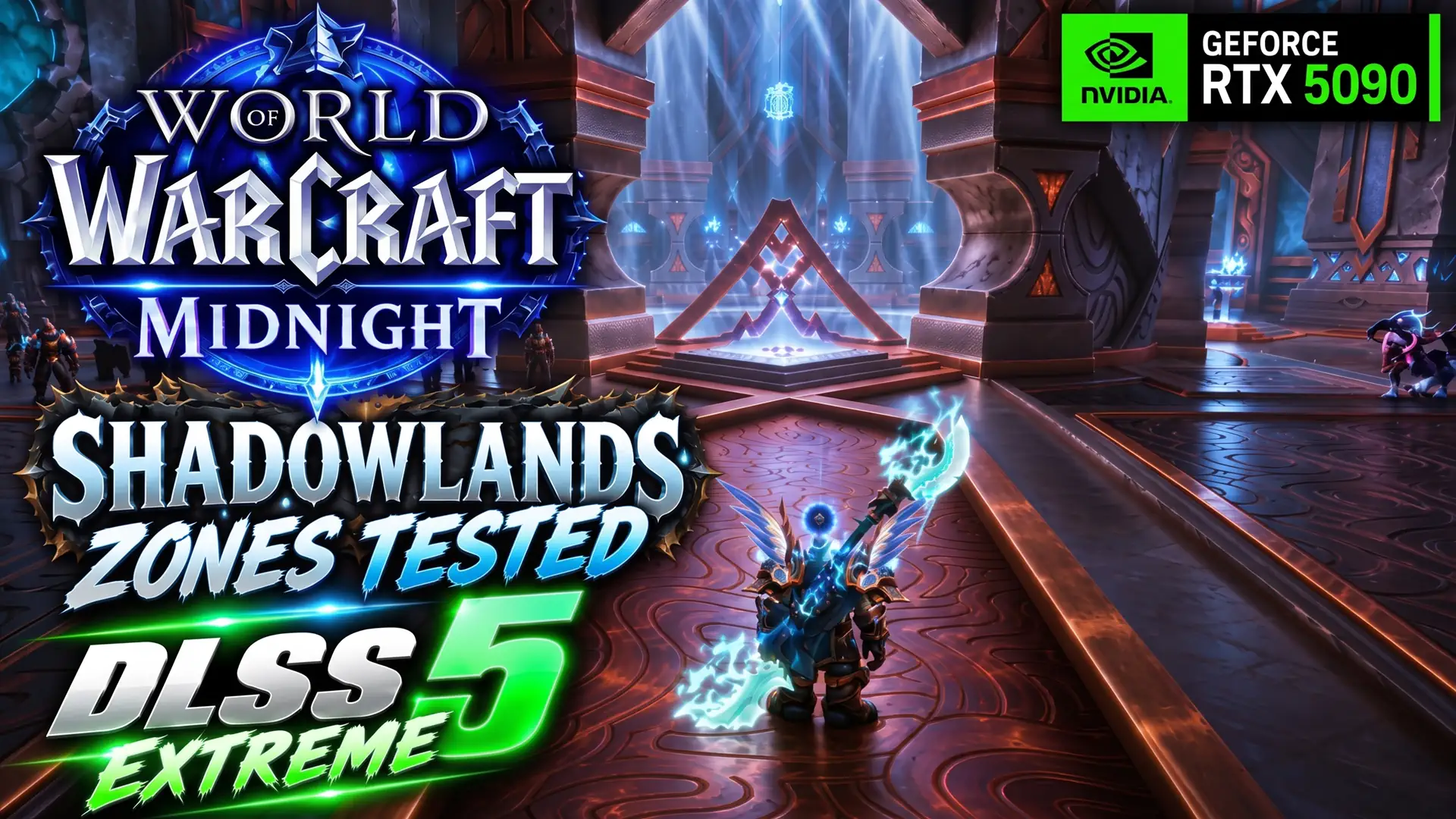 The GeForce RTX 5090 delivered over 200 frames in World of Warcraft at 4K.