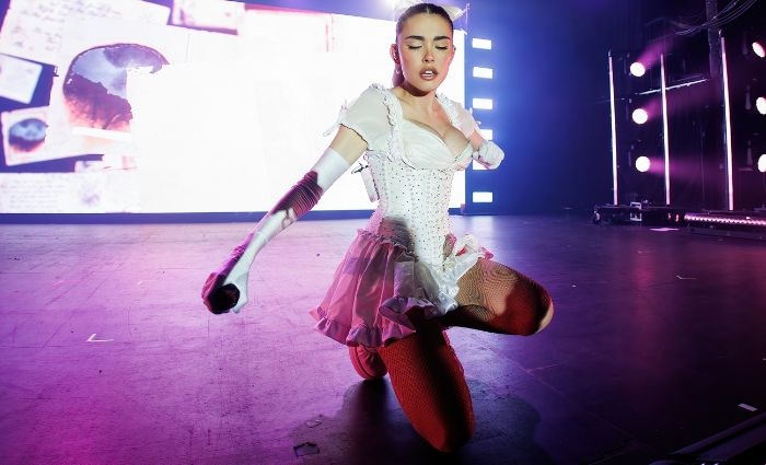 Madison Beer shows off her Fortnite skin