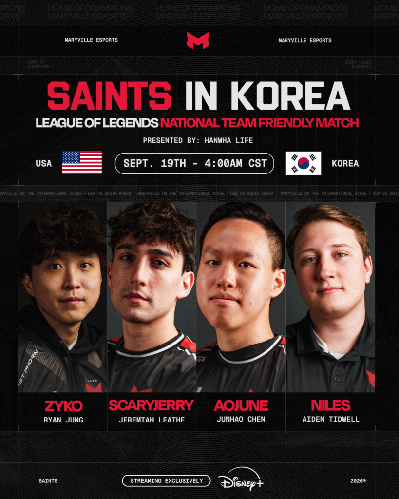 David vs. Goliath: Maryville Esports Takes on Korea's Greatest Team Ever Assembled