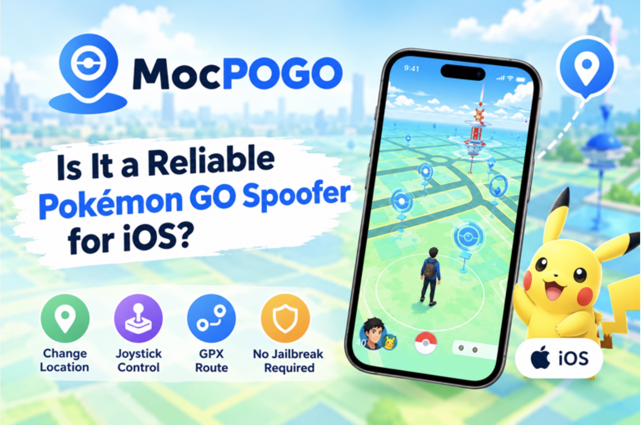 MocPOGO Review: Is It a Reliable Pokémon GO Spoofer for iOS?