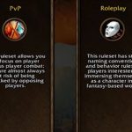 World of Warcraft Forever : Choisissez vos noms et types de royaumes, et les enjeux sont élevés. World of Warcraft Forever lays out your choices of dual names and realm types