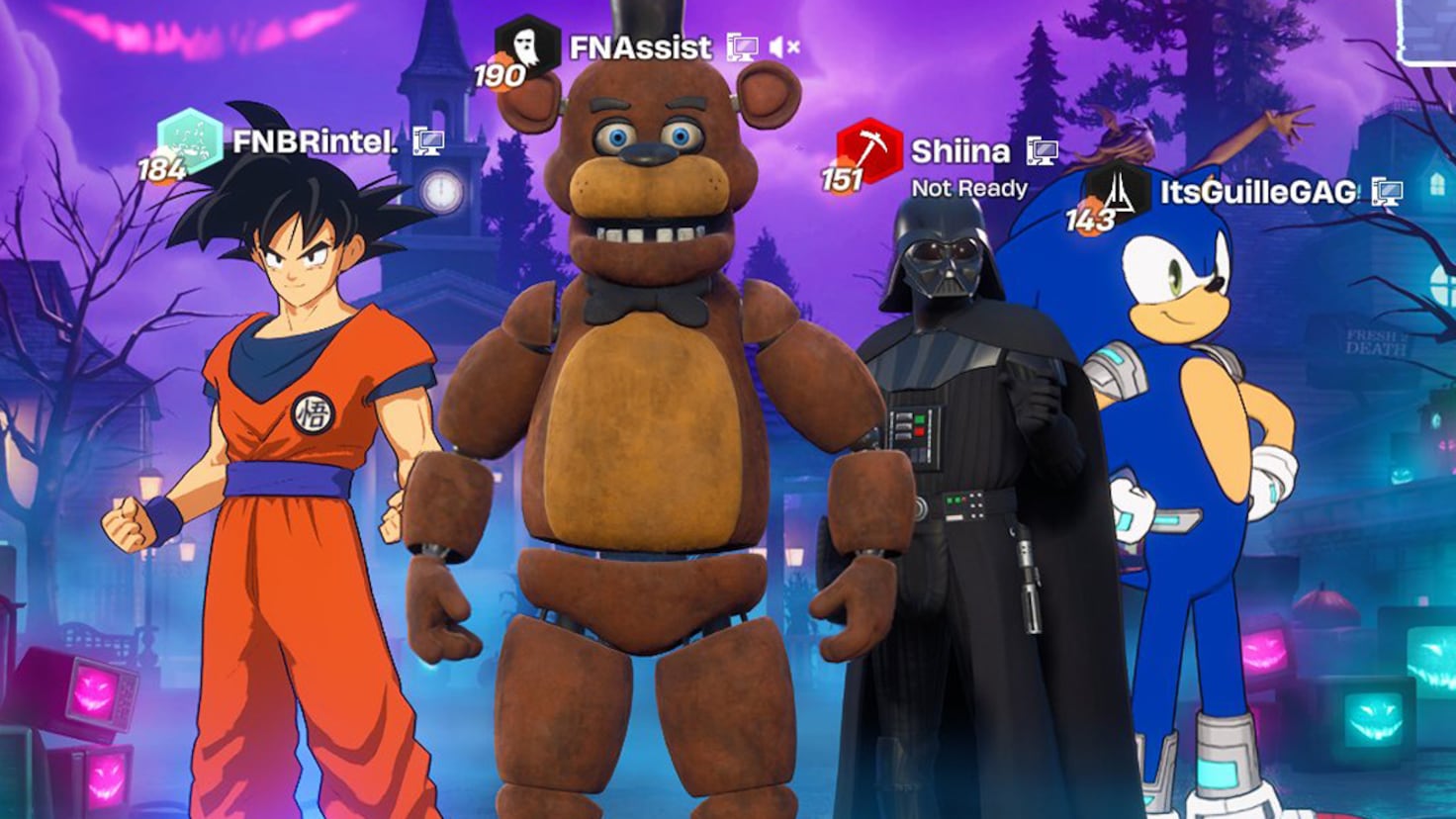 Fortnite makes one of its most popular memes canon with the Fortnitemares 2026 update: “dreams really do come true”