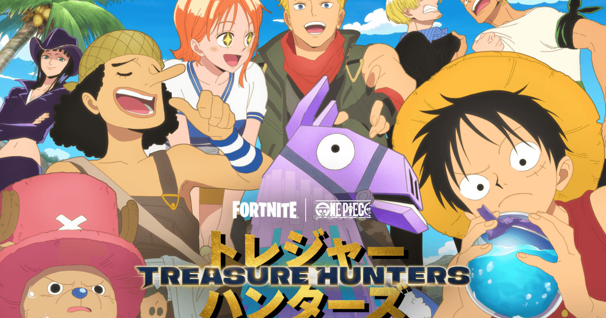 Fortnite reveals new season with Treasure Hunters theme and One Piece collab