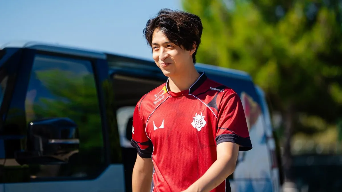 G2 Hans sama at the LEC Season Playoffs