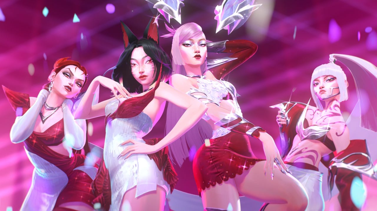 League of Legends Virtual K-Pop Group K/DA Reemerge With New Music Video