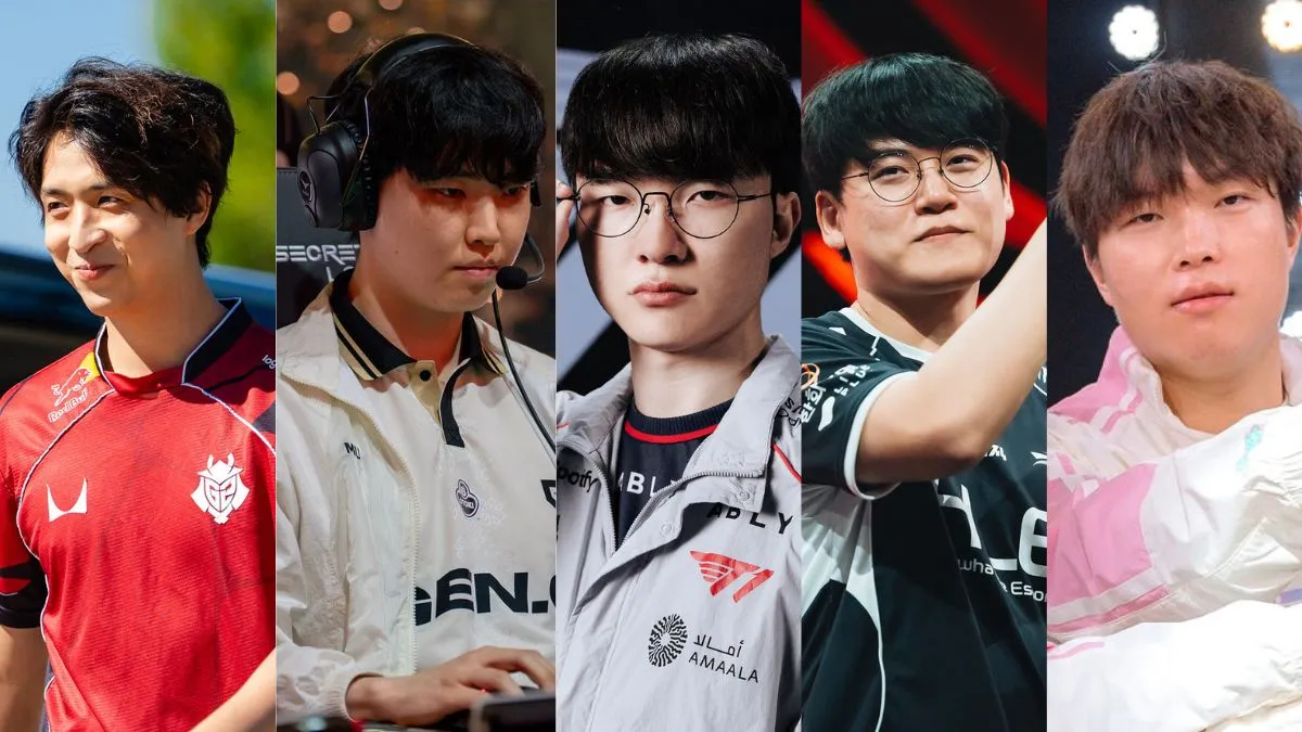 Hans sama, Chovy, Faker, Guma, Bin